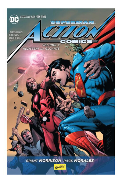 Editura Art Superman Action Comics #2: Resistant to Bullets, Grant Morrison -...