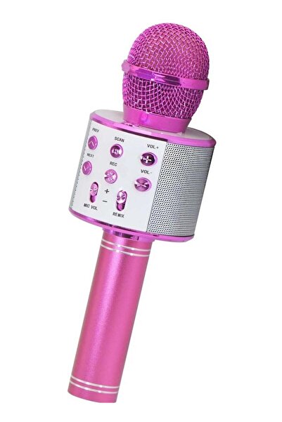 ELTRAZONE Wireless Bluetooth Karaoke Microphone for Kids Girls Age 4-10, Pink...