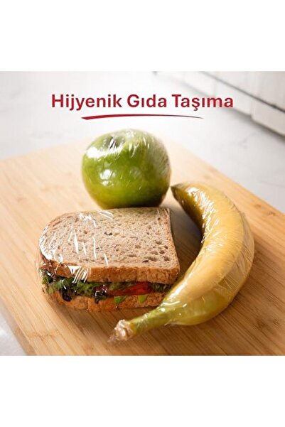 Yıldızan Nry Shop Stretch Film 15 Meters, Transparent Food Storage Stretch Fi...