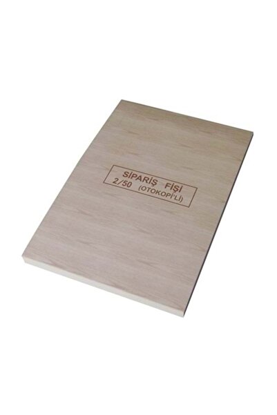 Dilman Order Slip Otokopili 2/50 2 Nüsha - 2 Pieces