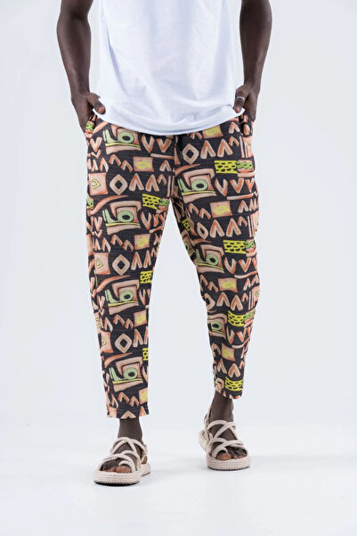 FıttingRoom Baggy Pants with Elastic Waist