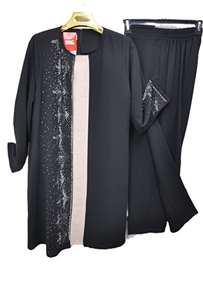 elma abone Evening Dress Plus Size Double Suit with Trousers