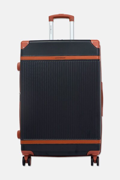LUCKY BRAND 28-Inch Hardshell Check In Spinner Luggage, Black