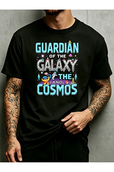 BASEPULSE Adventure Theme Guardian Of The Galaxy Cosmos Mens Crewneck T-Shirt...