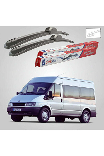 TEAMCAR Windshield wipers Ford Transit MK6 V184 Van 2000-2006 | Front Set Fla...