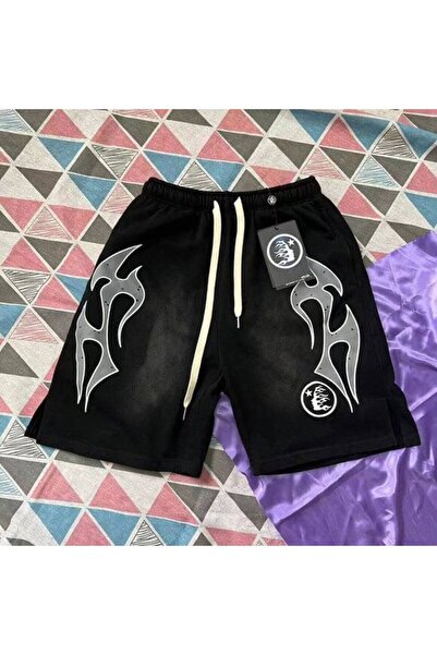 JANTIL MODA Şık ve Konforlu Siyah Unisex Şort 😎