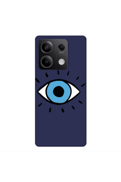 Other Xiaomi Redmi Note 13 5G Shining Eye Dark blue Colored Silicone TPU Θήκη