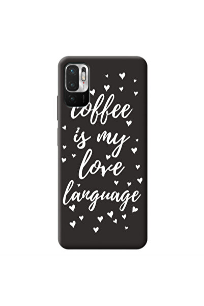 Other Xiaomi Redmi Note 10 Pro 5G Coffe is my love language Black Colored Sil...