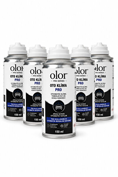 Olor Koku Oto Klima Pro Koku Bombası 5li Set