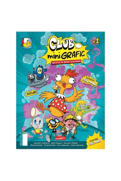 Minigrafic Club minigrafic  . Revista de benzi desenate / nr. 1