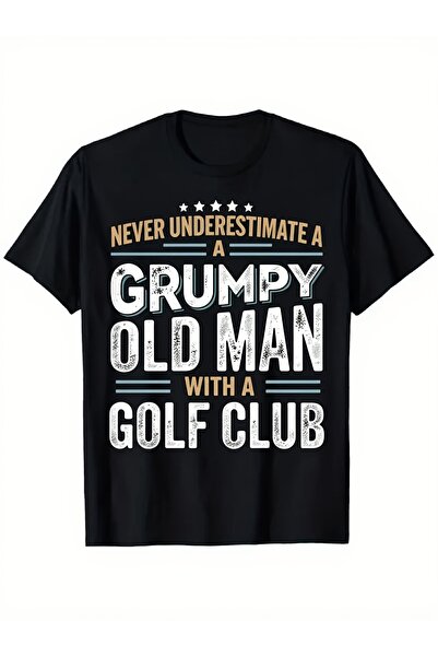 212Wear Vintage Style Short Sleeve T-Shirt | Never Underestimate Grumpy Old M...