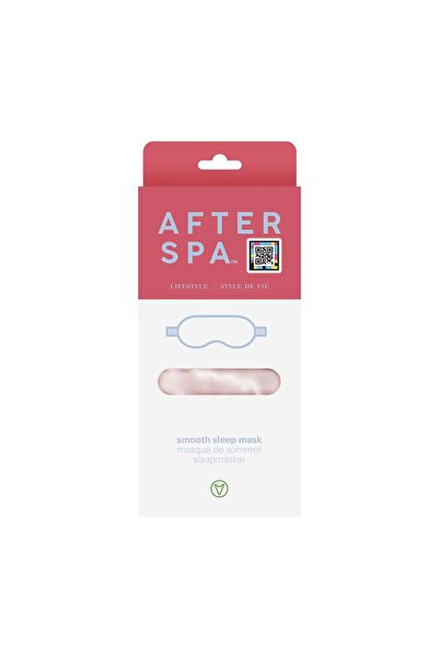AFTERSPA Маска за сън от фин сатен, розов цвят, Лайфстайл, Афтърспа, 1 брой