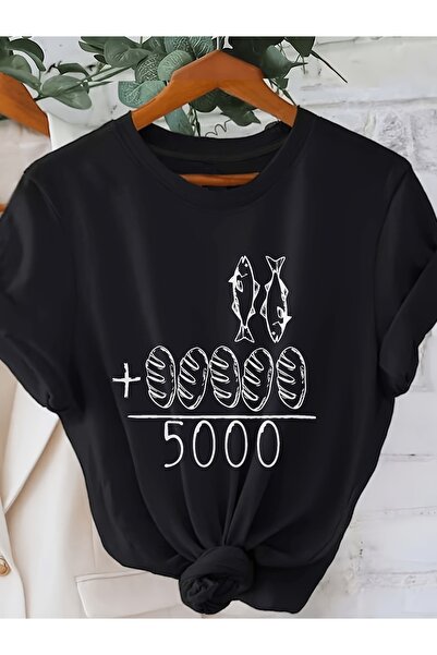 STITCHLY Wild Orientation Short-Sleeve – Featuring Print of Two Fishes Five B...