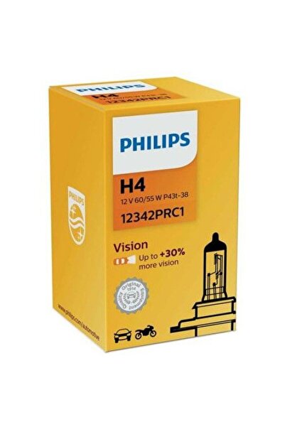 Philips Bec Auto H4 Vision Plus 30% Lumina 1 buc
