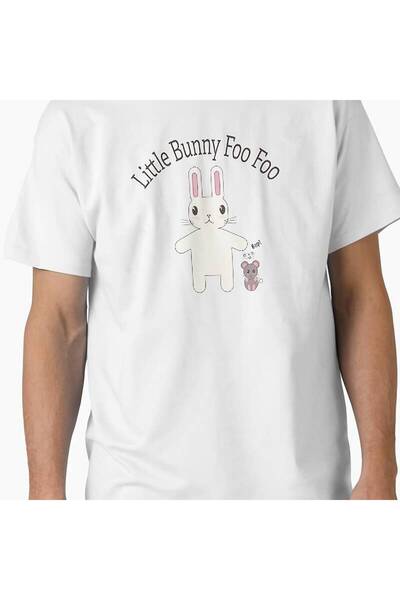 BASEPULSE Little Bunny Foo Unisex T-shirt Designed by sinycdesign, Trendy Str...