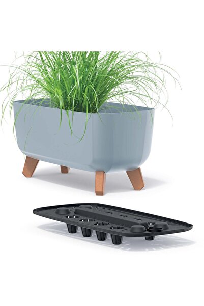 EDANTI Jardinieră de grădină, terasă, balcon, Gracia Case 39 cm