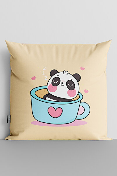TicaretJet غطاء وسادة لغرفة الأطفال مطبوع رقميًا على الوجهين من Cute Sleeping...