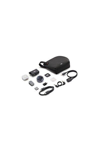 DJI Mic Mini 2 (1TX +1 RX ) Mikrofon Seti | DJI Türkiye Karacasulu Garantili |