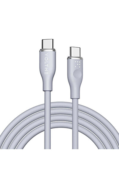 VOLTME Cable Powerlink Mous Usb-C to Usb-C 1.8 Meter, Gray