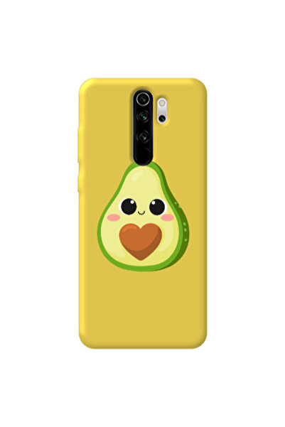 Other Xiaomi Redmi Note 8 Pro Baby avocado Yellow Colored Silicone TPU Θήκη