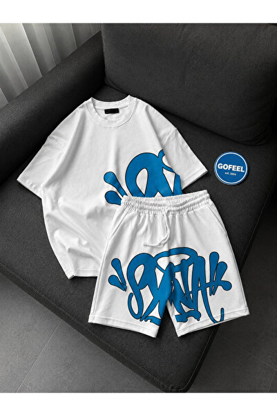 nomely Drip Street Graffiti Unisex T-shirt & Şort Takım