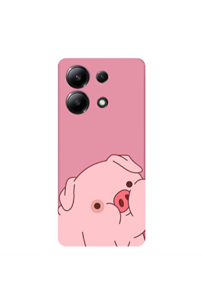 Other Xiaomi Redmi Note 13 4G Piggy 1 Pink Colored Silicone TPU Θήκη