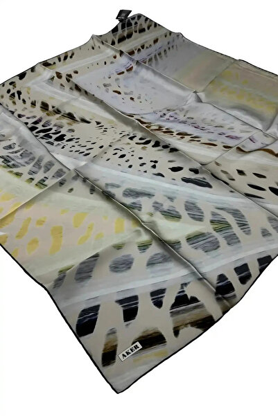 Aker Sura Silk Patterned Scarf 9155701