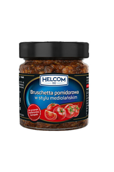 OEM Bruschetta de rosii milaneza, Helcom, 225 ml, 65% rosii, 10% concentrat d...