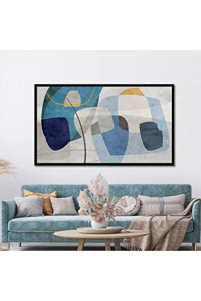 canvas3 Wall Painting for Home - Black Frame
