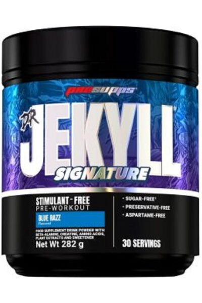 ProSupps Dr. Jekyll Signature Pre-Workout Powder – Blue Razz, 30 Servings | S...