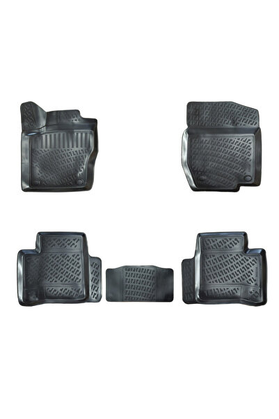 Umbrella Set de covorașe auto din cauciuc tip tavă pentru Mercedes GL X164 20...