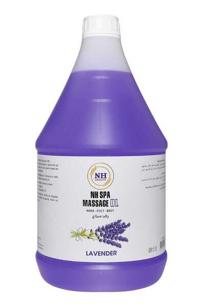 NH BEAUTY SPA Massage Oil Lavender 3.78LTRS.