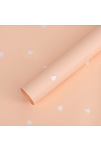 OEM Celofan pentru Flori Plastic Piersică 58x58 cm