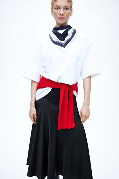 H&M Satin twill skirt