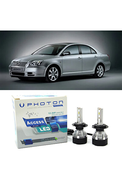 Photon Toyota Avensis Led Xenon Kısa Far Ampulü H7 Access Yeni Seri Beyaz 200...