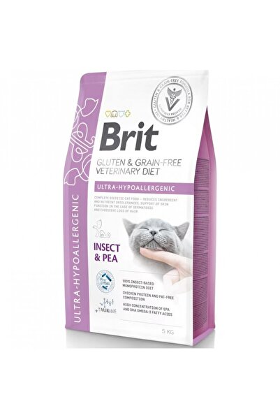 Brit Hrană uscată pentru pisici, Fără cereale, Ultra Hipoalergenică, 5 kg