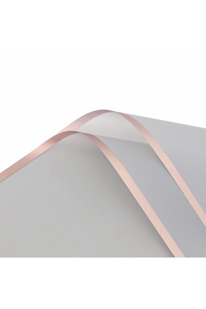 OEM Celofan pentru Flori Gri Transparent 58x58 cm