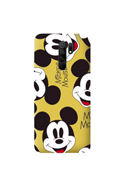 Other Xiaomi Redmi 9 Mickey Mouse Yellow Colored Silicone TPU Θήκη