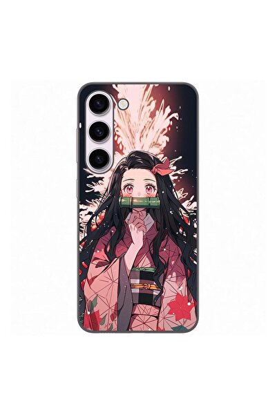 OEM Husa compatibila cu Samsung Galaxy S23 Silicon Gel Tpu Model Demon Slayer...