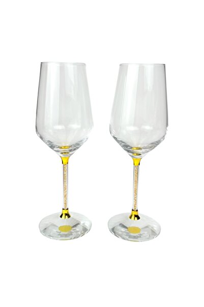 OEM Set 2 Pahare Şampanie Sticlă Transparent 24 cm