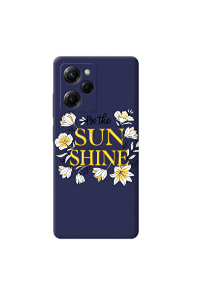 Other Xiaomi Poco X5 Pro Sun Shine Dark blue Colored Silicone TPU Θήκη