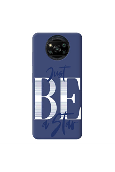 Other Xiaomi Poco X3 /X3 Pro Just Be a Star Dark blue Colored Silicone TPU Θήκη