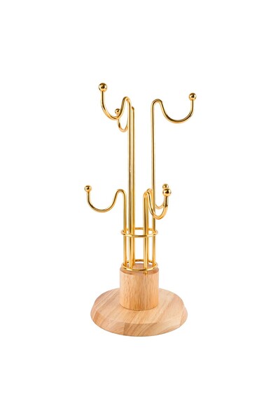 OEM Stand for 6 cups Plastic Gold 36x15 cm