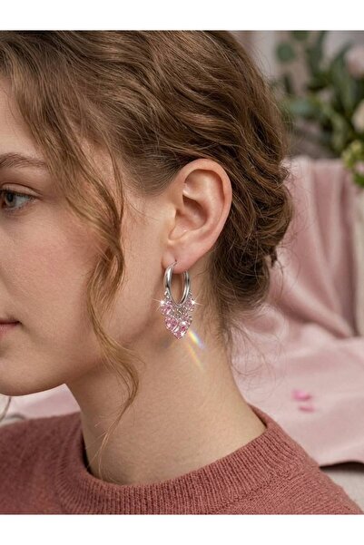 Riseth Jewelry Pink Angel Earring