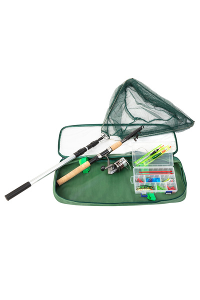 MacGyver Set de pescuit cu undiță și plasă Big Fish 102279