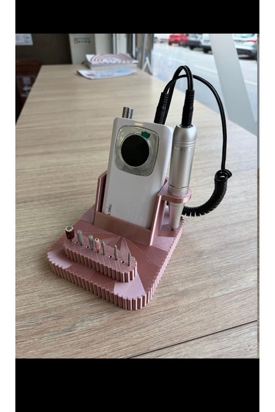 Lunar Solid Profesyonel Protez Tırnak Freze Makinesi Standı Nail Drill Kalem ...