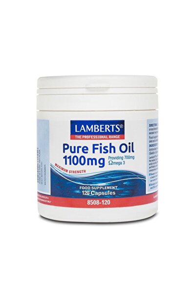 Lamberts Pure Fish Oil 1100mg Συμπλήρωμα Ιχθυελαίων Omega 3 για Καρδιά, Αρθρώ...
