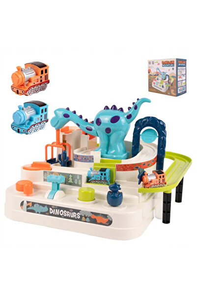 MalPlay Traseu interactiv cu obstacole pentru dinozauri