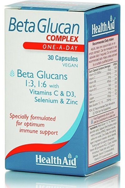 Health Aid BetaGlucan Complex, Συμπλήρωμα Διατροφής για Ενίσχυση του Ανοσοποι...