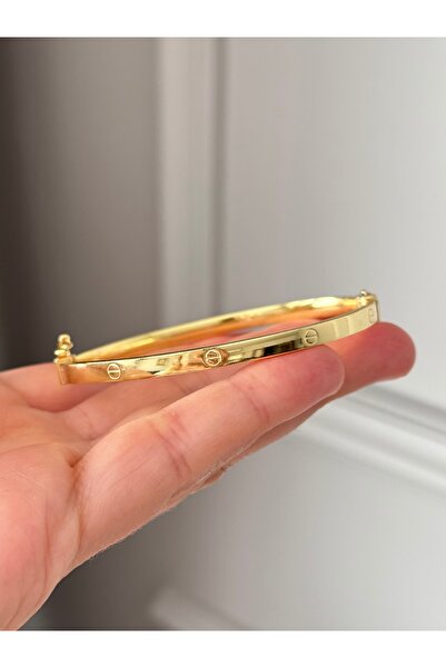 emy by emel luxury silver jewelry Altın Kaplama İnce Vip Kelepçe Bilezik 925 ...